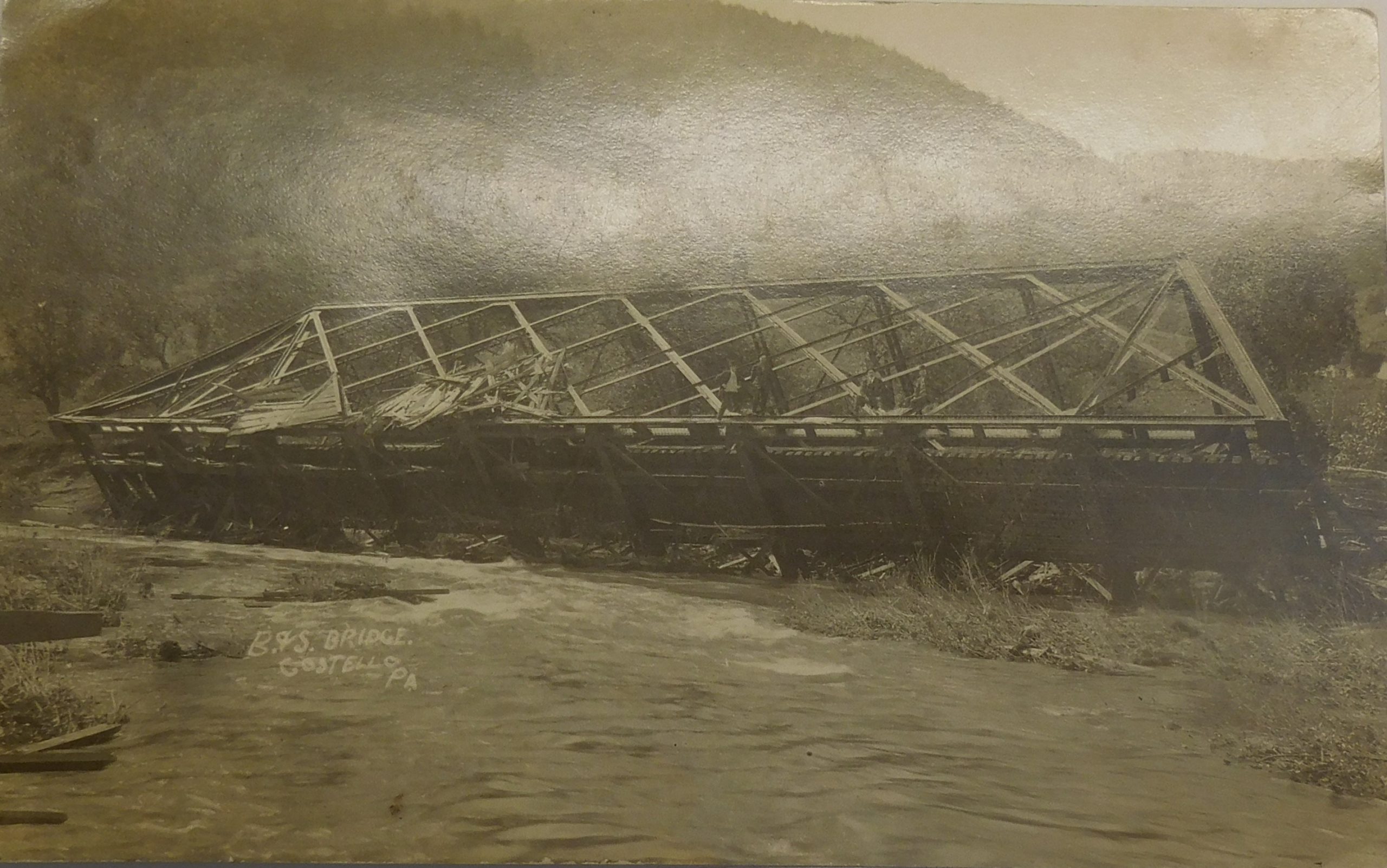 Random Artifact Time Austin Dam Break Photos Pennsylvania Lumber Museum