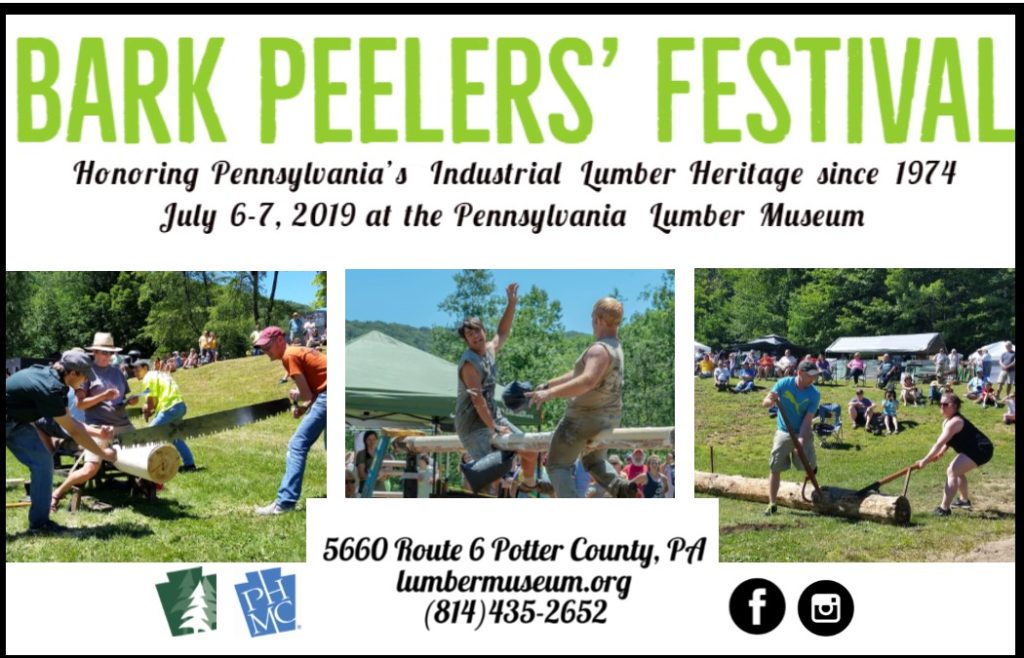 Bark Peelers' Festival Pennsylvania Lumber Museum