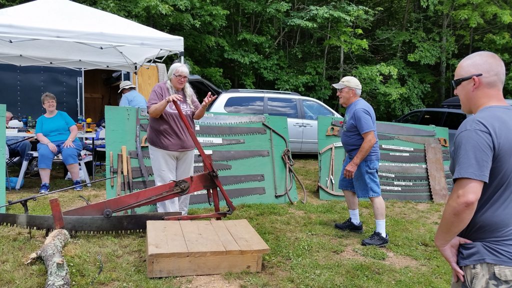 Bark Peelers' Festival 2017 Champion Barkpeeler Pennsylvania Lumber